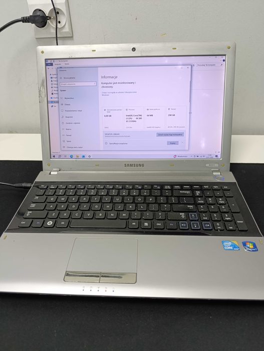 SPRAWNY Laptop Samsung RV511 Intel Core i3 dysk 320GB HDMI Windows 10