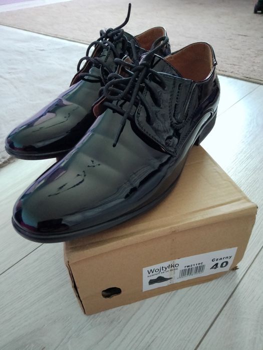 Eleganckie buty męskie młodzieżowe Wojtyłko
