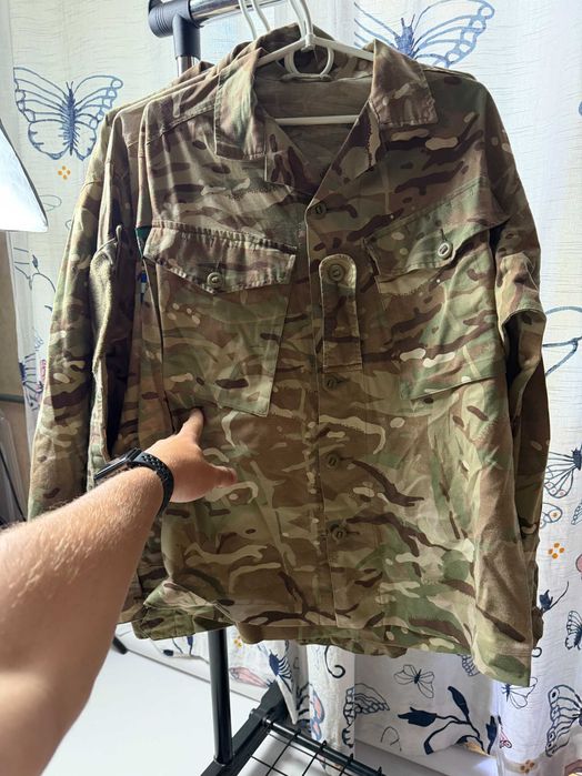 Тактична камуфляжна сорочка кітель British Army MTP мультикам
