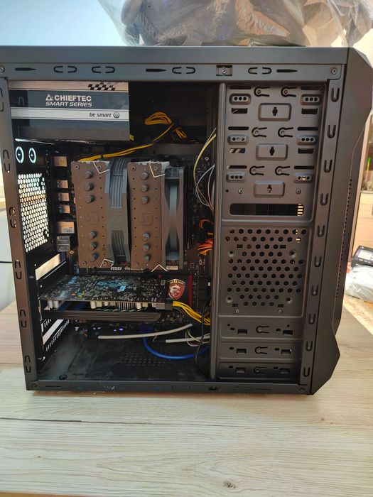 Zestaw PC + Monitor | 16GB RAM | SSD | Windows 10 | TANIO