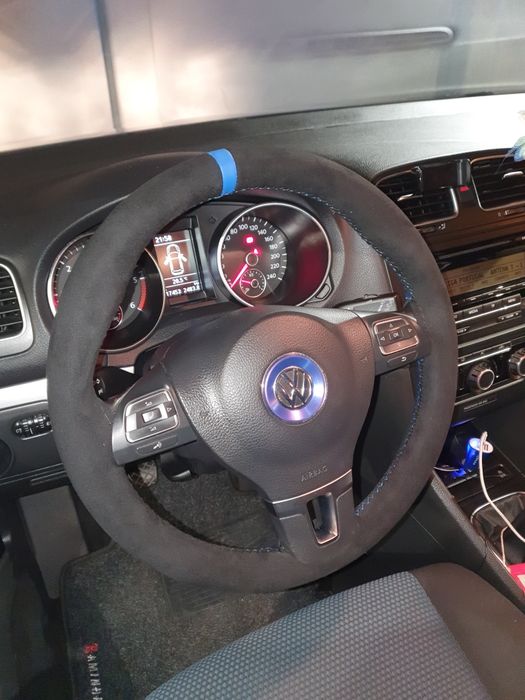 Revestimento em Couro do Volante na Hora