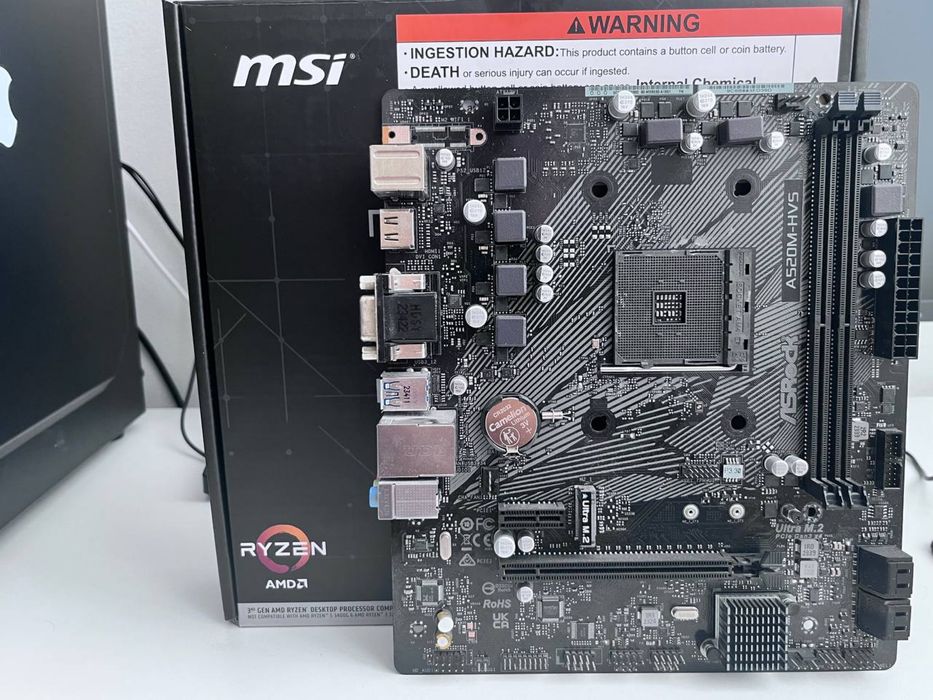Материнская плата AsRock A520