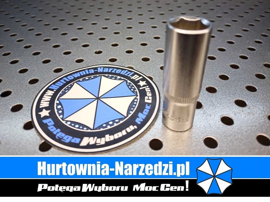 Nasadka 6-kątna Długa 1/4" 12 mm Cr-V HONITON H1912 12mm