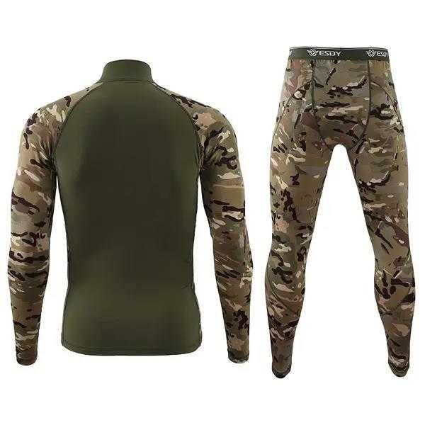 Комплект 3в1 Vanguard Мультикам USA  Тактичний костюм Softshell + термобілизна Esdy + берці Esdy автошнурівка S-XXXL
