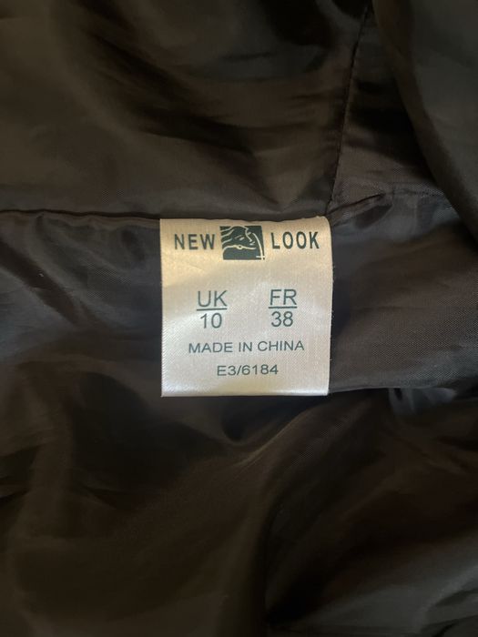 Жіночий жакет з екошкіри New Look, р. 38 (UK 10)