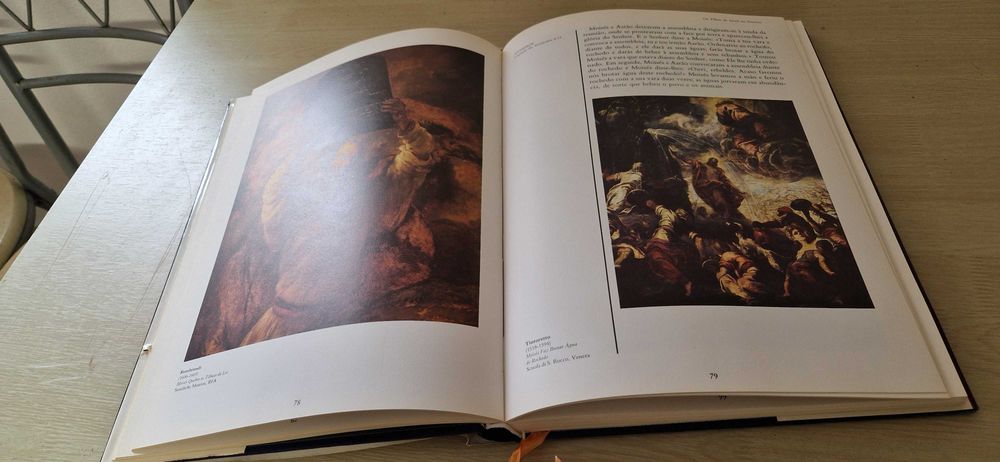 livro Tesouros artisticos da Biblia