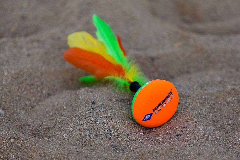 Lotka z piórami Schildkrot Peteca gra z brazyli piłka ręczna rzutka