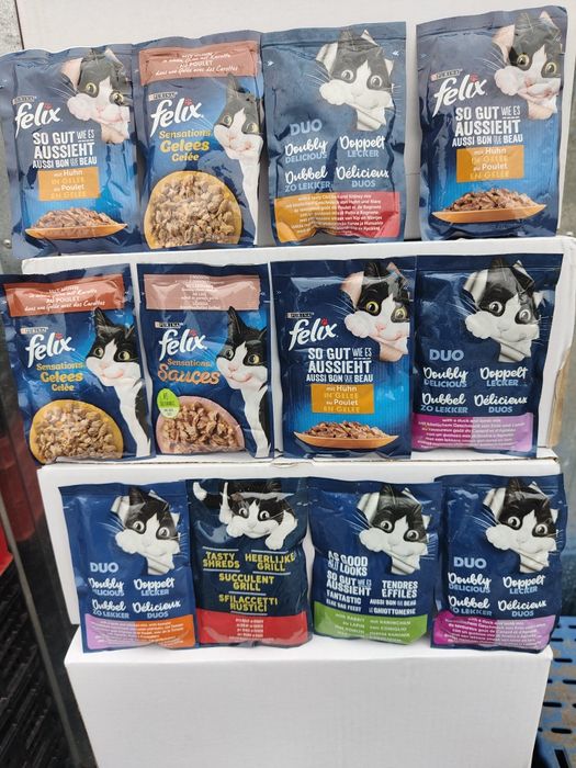 Saszetki dla kota Felix 50x85g mix