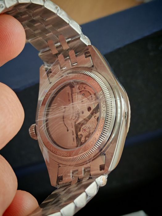 Nowy zegarek automatyczny Cadisen mechanizm Seiko nh35