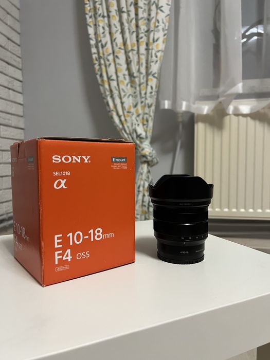 Obiektyw Sony E 10-18 mm f/4 OSS Sel1018