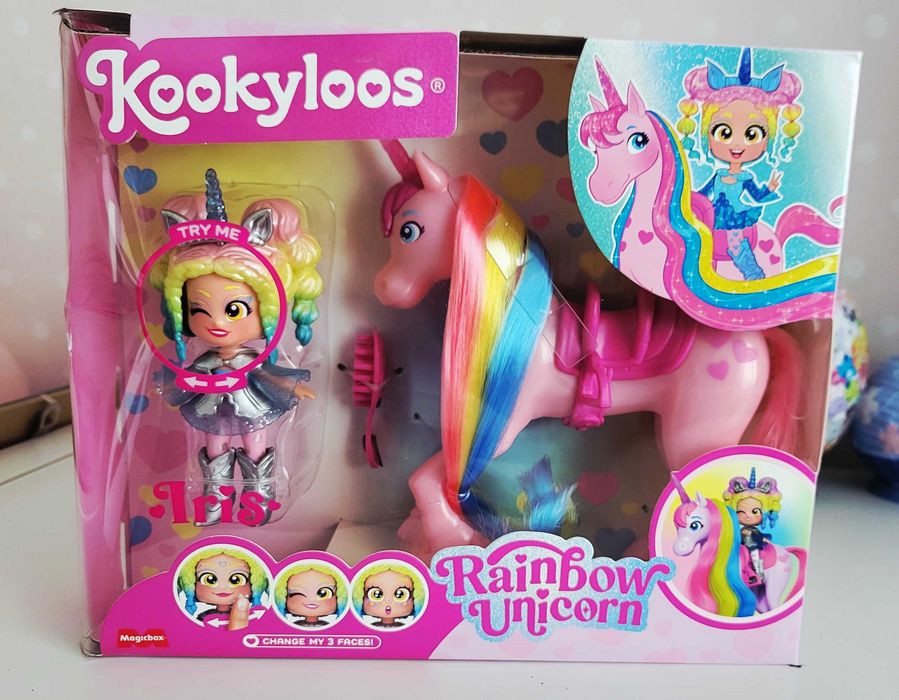 Kookyloos lalka plus koń