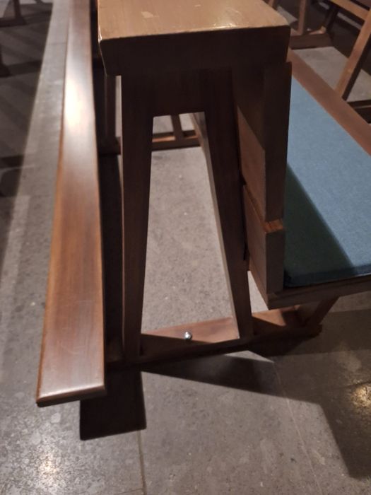 Solidne ławki drewniane, drewno lite ławka duża ilość  do koscioła do