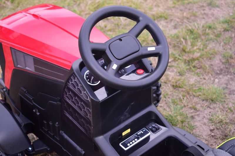 Autko na akumulator WIELKI TRAKTOR Z PRZYCZEPĄ auto traktorek