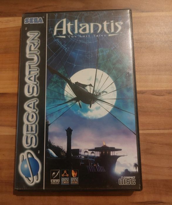 Sega Saturn - Atlantis completo - excelente estado