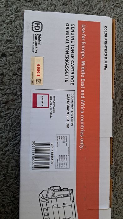 Toner OKI C831/C841/C831DM