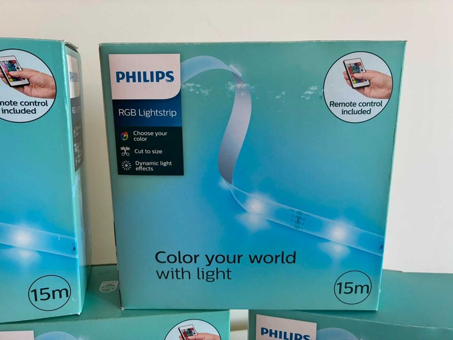 Fita led Philips de 15 metros com comando