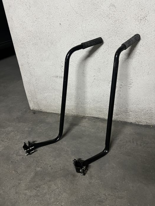 Barra para apoio bicicleta criança aprendizagem