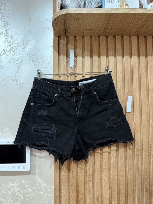 Джинсові шорти жіночні чорні