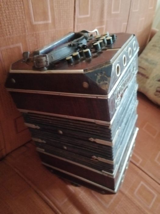 Bandoneon , zabytkowy instrument, F.Lange, Chemnitz, Germany