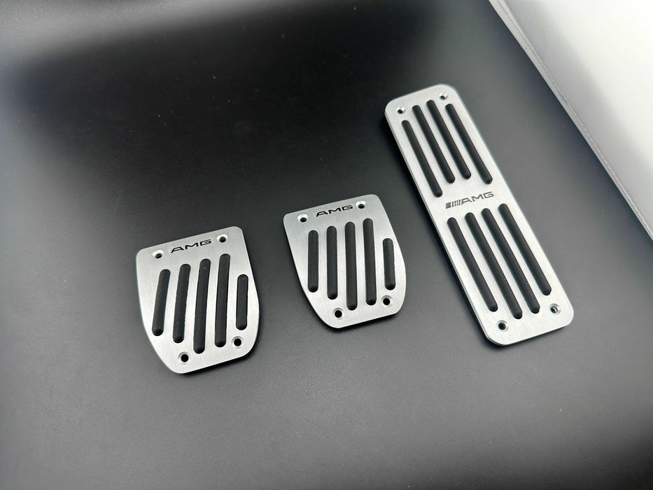 Накладки на педалі алюмінієві Mercedes W124,140,202 W203 W208 W210 W220