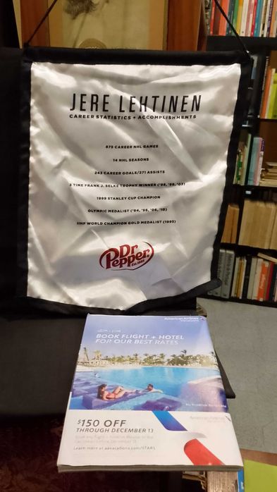 Jere Lehtinen - Revista Dallas Stars + Galhardete