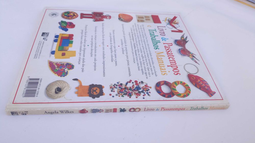 Livro de passatempos e trabalhos manuais