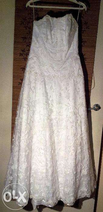 Suknia ślubna, rozmiar 38