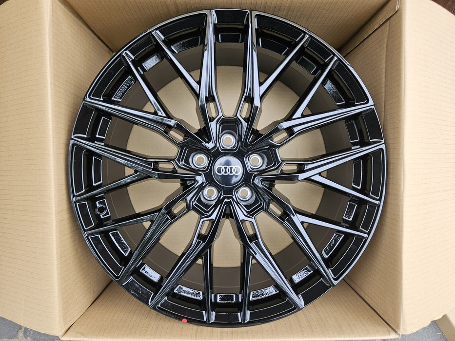 AUDI 20 " Nowe 5x112 Q5 A6 S6 C7 C8 A5 B10 A4 S4 B9 SQ5 Czarne Felgi