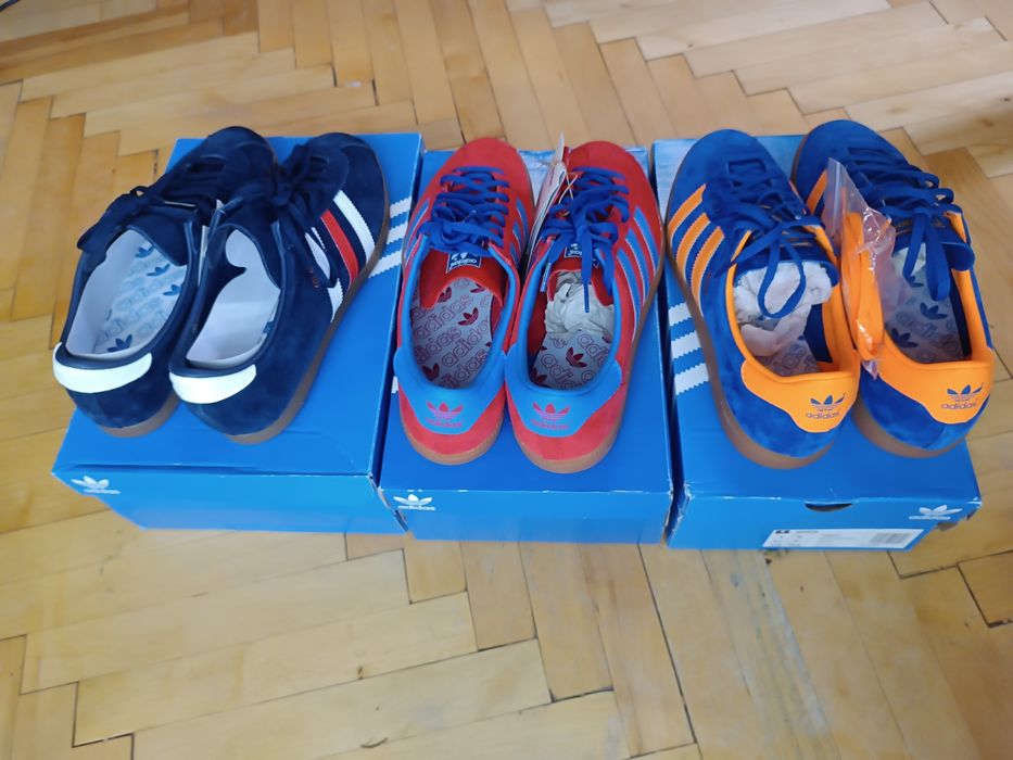 Кросівки Adidas Originals City Series Rouge,Wien,Koln Vintage Spezial