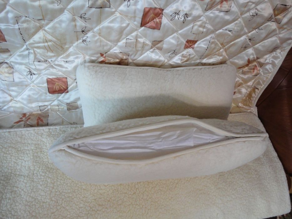 Kołdra narzuta poduszki wełna merino