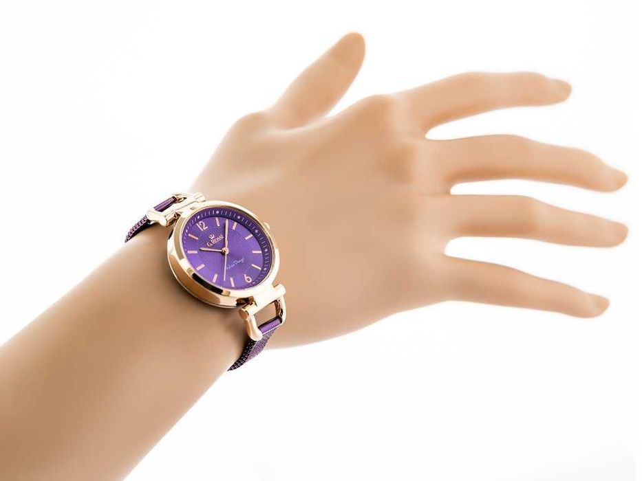 Zegarek damski G. ROSSI - LESTI NA PASKU zg631e + BOX