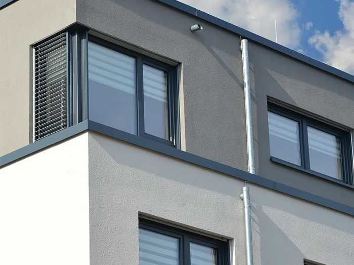 Okno PCV Veka Plastikowe Stałe Białe Okno Trzyszybowe Do Piwnicy