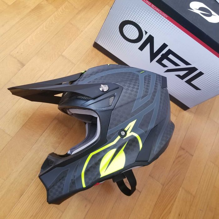 Шлем O'NEAL 10SRS мото карбон топ модель