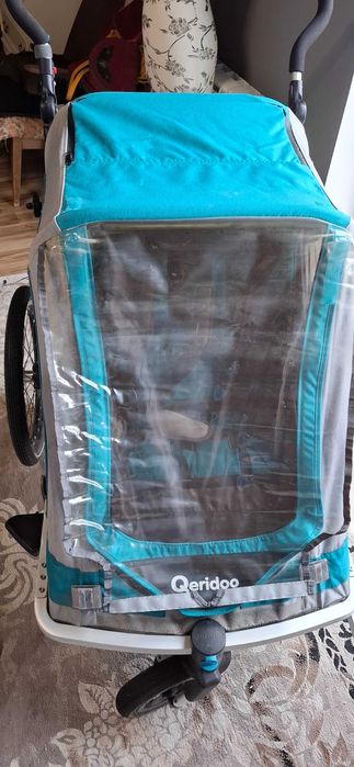 Przyczepka rowerowa Qeridoo speedkid2 2 osobowa