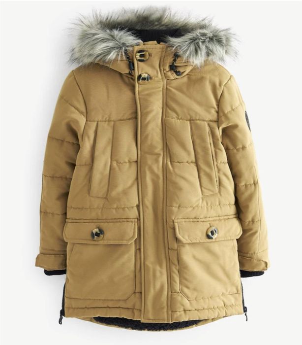 Ціна знижена‼️Тепла зимова парка Next 134 вік 9