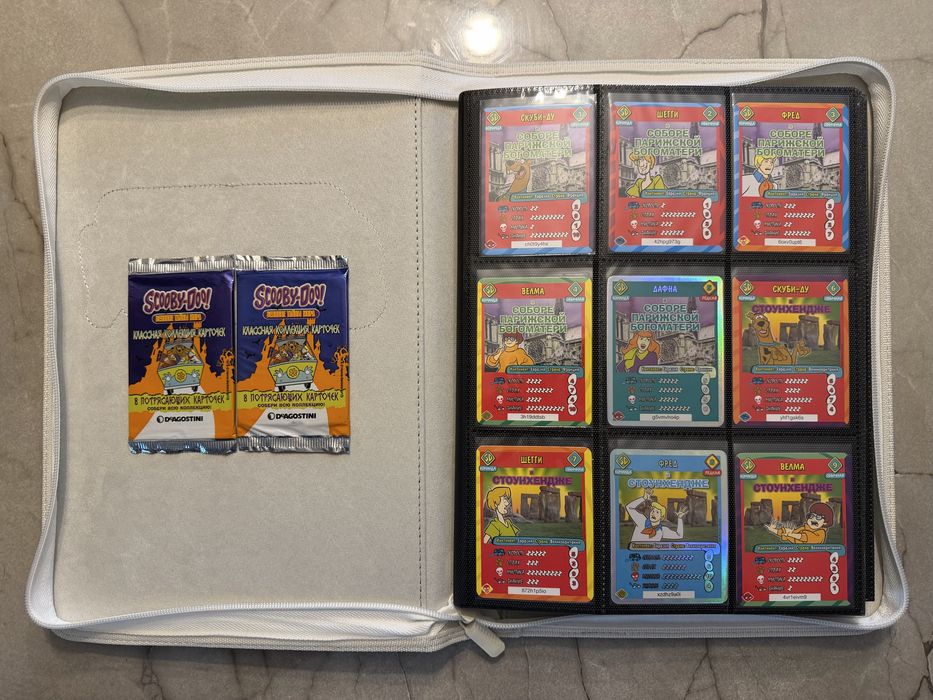 Полные коллекции карточек Человек Паук,Скуби Ду,Джеки,Бэтмен,Черепашки