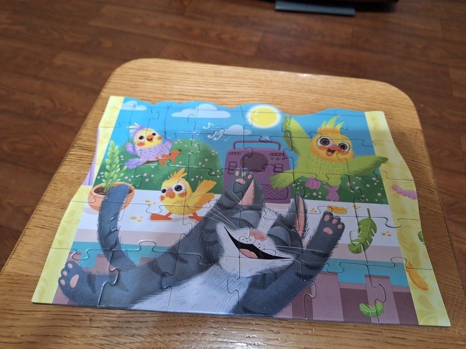 Пазли дитячі на  16 та 30 елементів  вік 3+