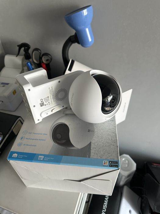 Kamera Bezprzewodowa WiFi Ezviz CB8 3MP Akumulator 10Ah Detekcja AI