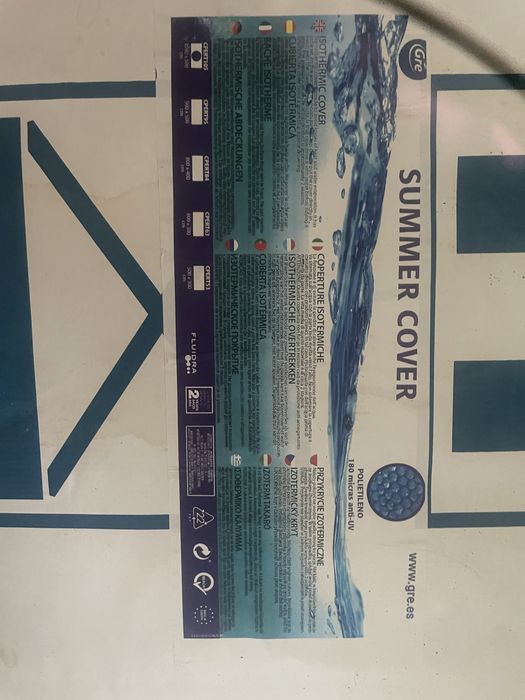 Capa bolhas piscina