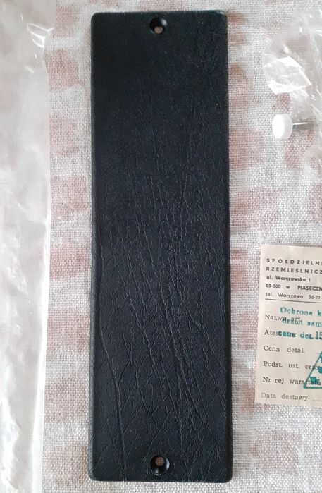 Ochrona krawędzi drzwi samochodu - oryginał PRL
