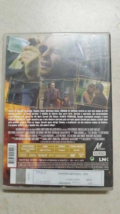 Dinheiro Marcado DVD