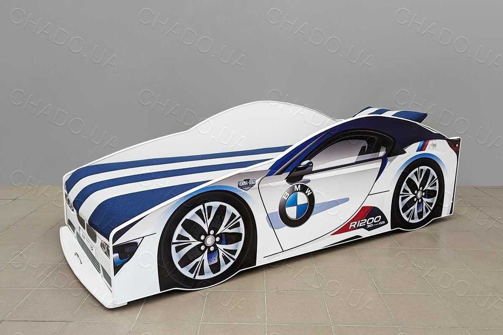 Ліжко машина, дитяче ліжко, кровать машина, детская кроватка