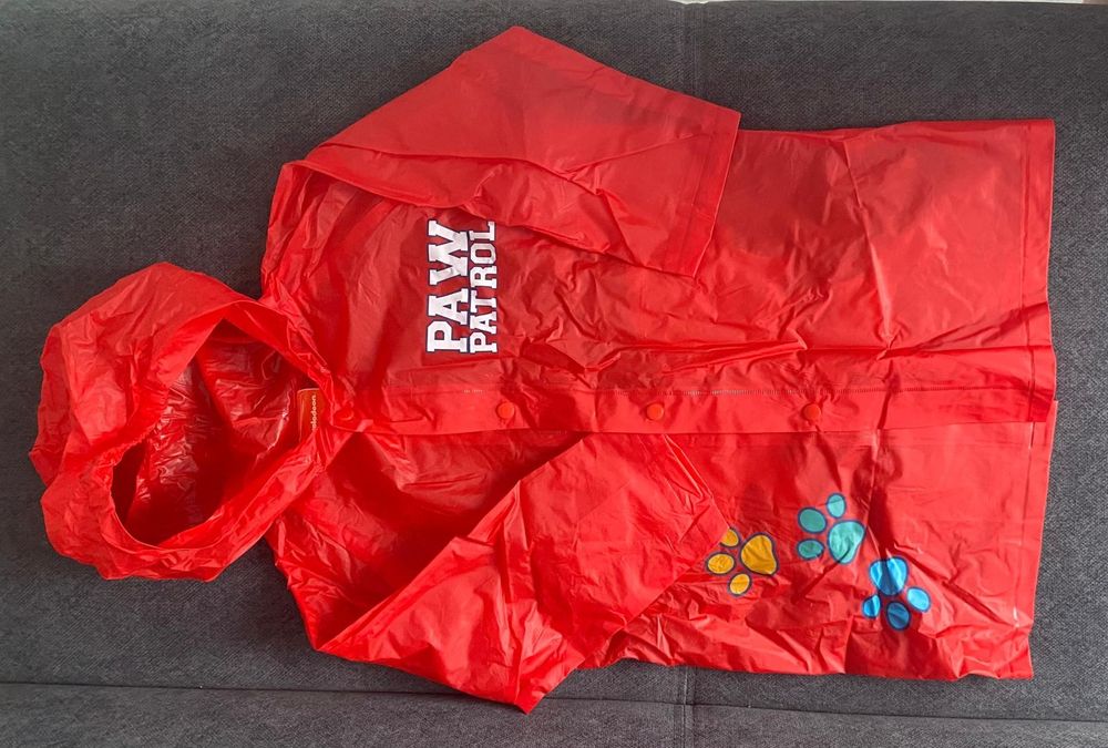 NOWY płaszcz przeciwdeszczowy Psi Patrol 98/104