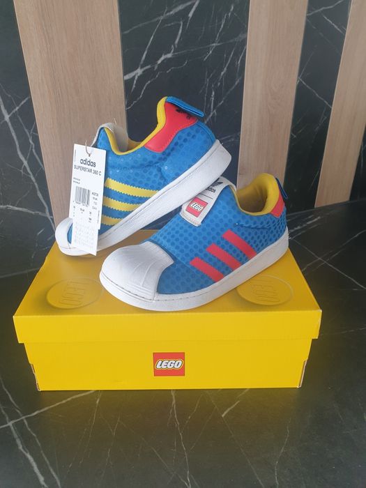 Buty dziecięce ADIDAS SUPERSTAR 360 C Lego 32