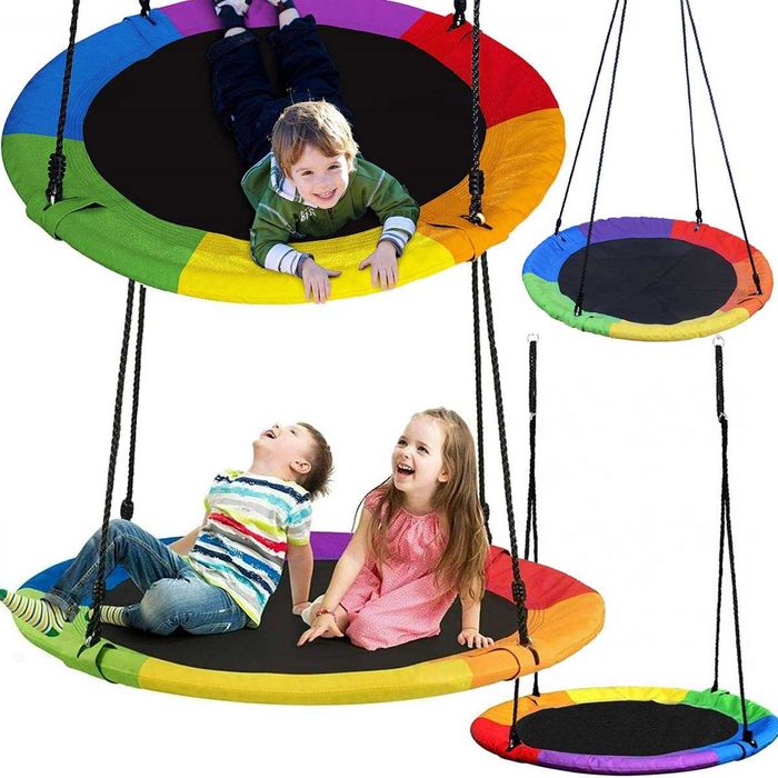Дитяча гойдалка-гніздо садова гойдалка 100-120 см/ Є різні кольори