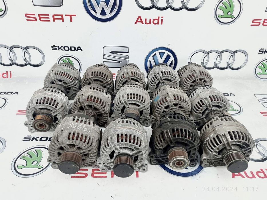 Генератор Passat B6 Audi Caddy Touran Golf Skoda 1.4 1.6 1.9 2.0