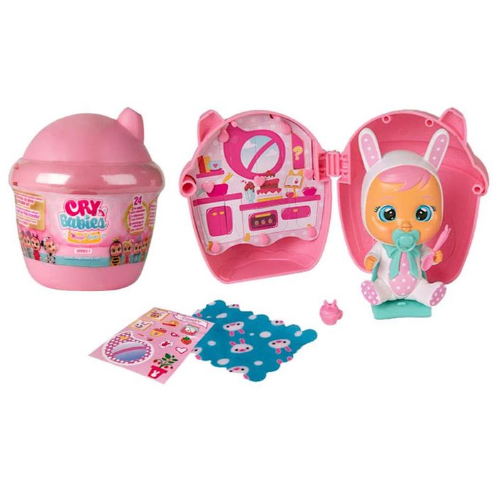 Міні лялька плакса з будиночком Cry Babies Magic Tears Bottle House