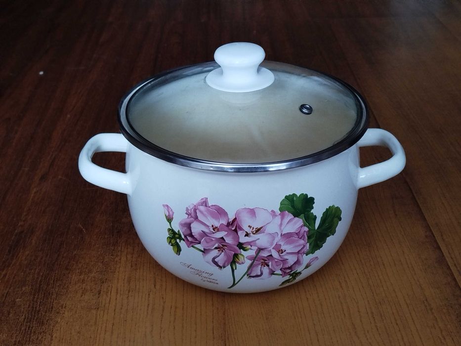 Кастрюля зі скляною кришкою 3,5 л