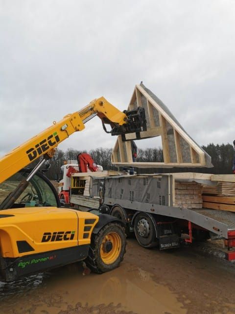 Konstrukcja szkieletowa Dom 35m