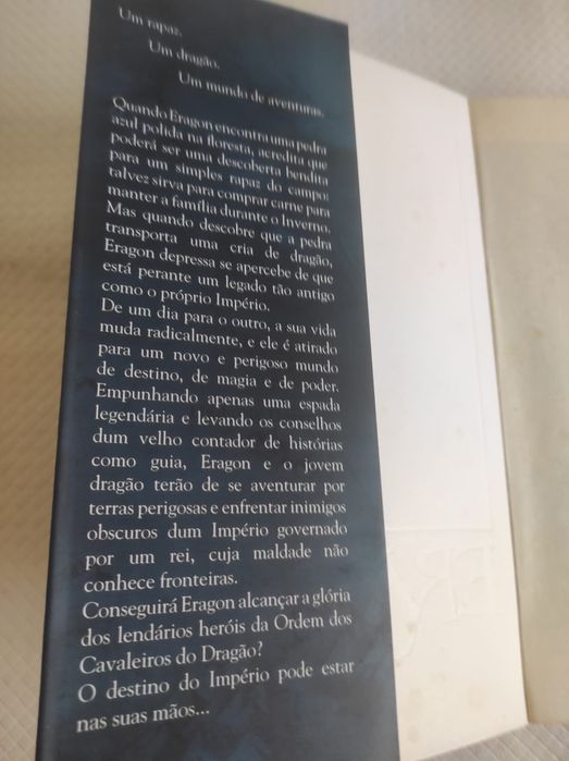 Livro Eragon - Aventura